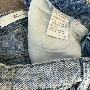 KanCan distressed jean shorts